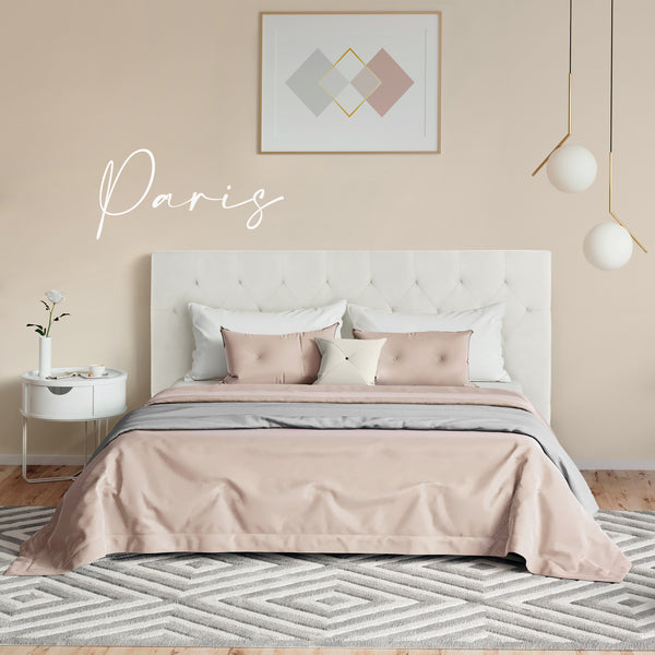 PARIS letto matrimoniale bianco