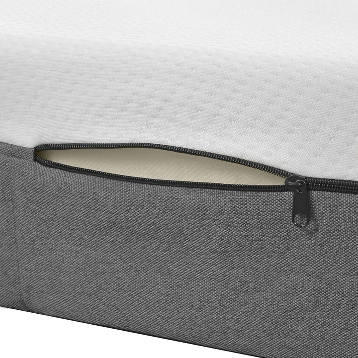 OnNuvo | Materasso Memory Foam Gel + AirTechFoam | Mod. Roma | Alta Densità 50-55 kg/m3 | Innovativo | Ipoallergenico | Ergonomico | Ortopedico | Sfoderabile e Lavabile